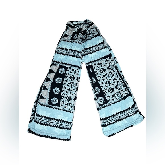 Rare NWOT Free People Movement Just Breathe Printed Wide-Leg Pants - Picture 9 of 16